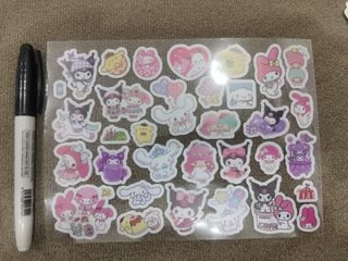 Sanrio sticker book, Hobbies & Toys, Stationery & Craft, Stationery &  School Supplies on Carousell