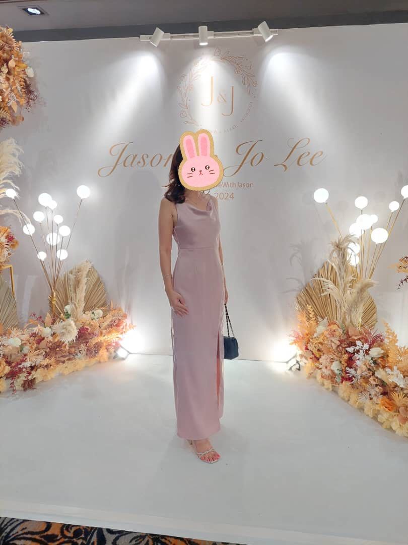 Open side maxi on sale dress
