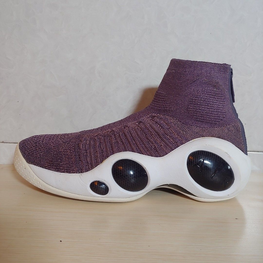Sepatu Basket Nike Flight Bonafide Plum Olah Raga Perlengkapan