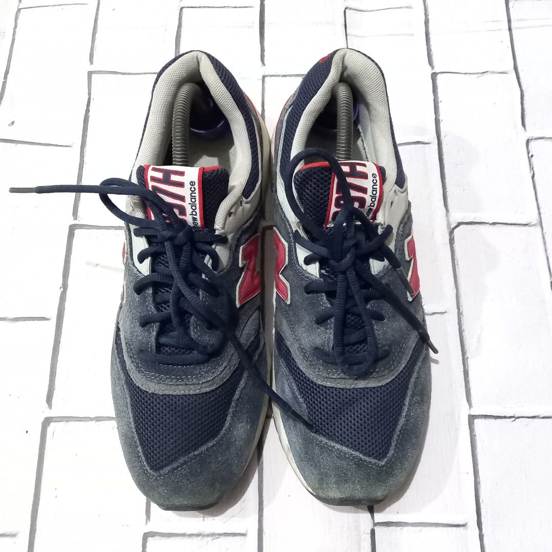 Sepatu New balance 997 red blue sz 42 5