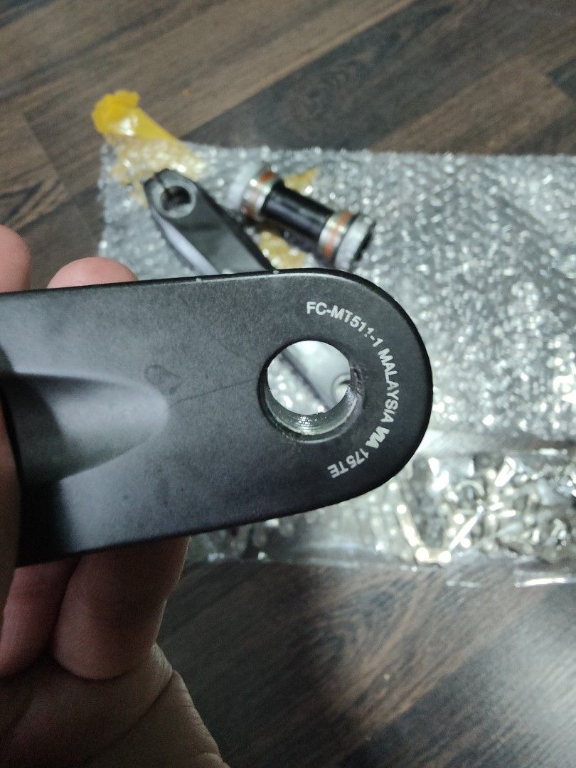 Mt511 crankset outlet
