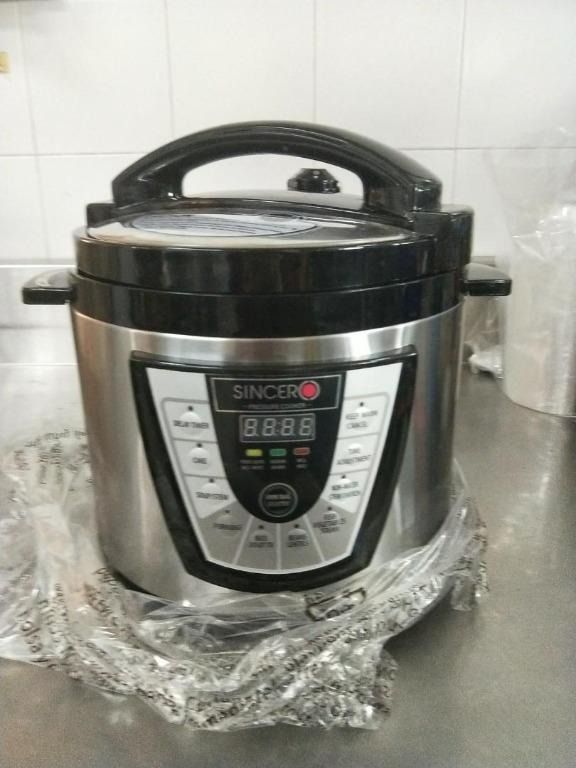 Sincero 6L 8 in 1 Pressure Cooker SPC 9001