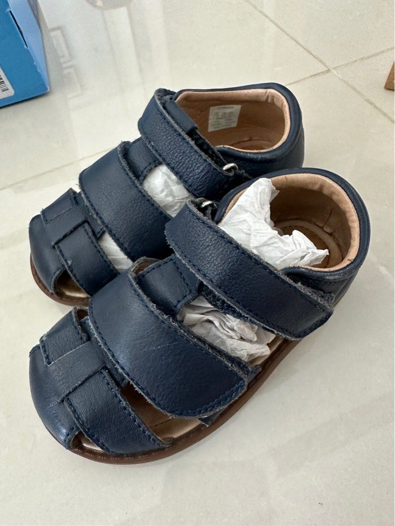 Stride Rite Emerson Navy Sandals