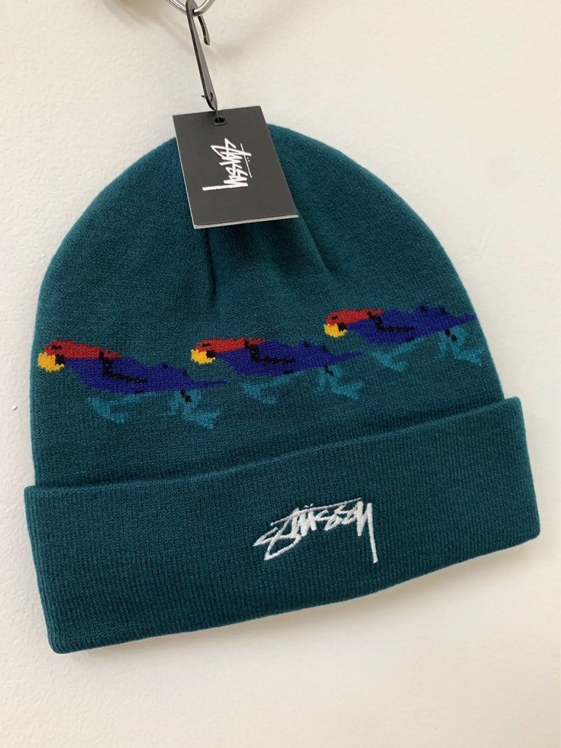 Stussy parrot beanie cheap