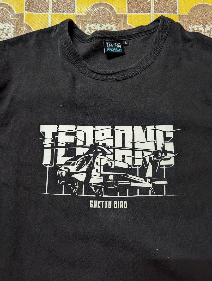 Ghetto bird t shirt hotsell