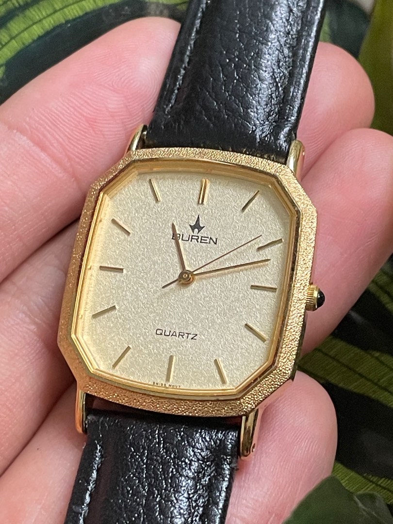 Buren quartz watch deals