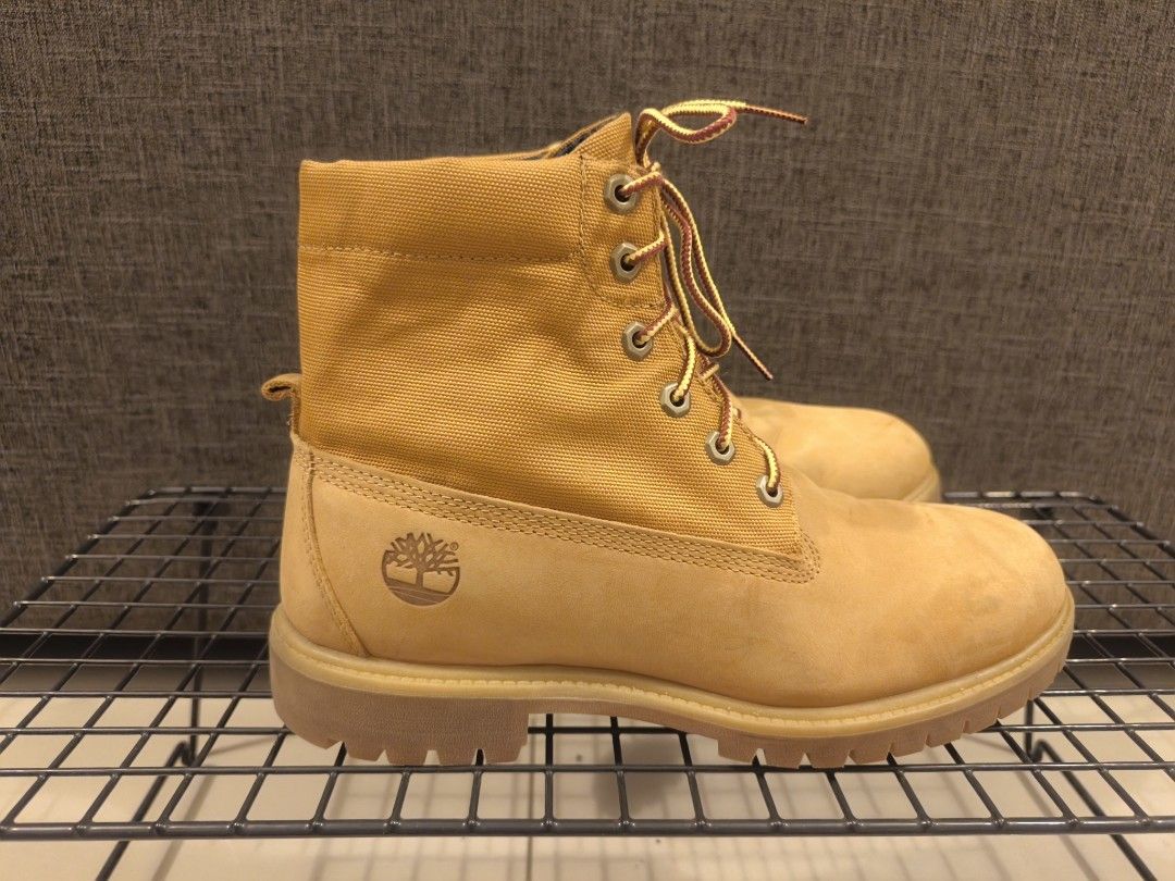 Timberland brogue boots wheat hot sale