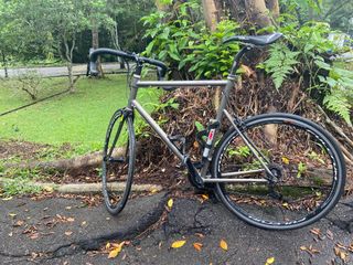 Used titanium bike hotsell