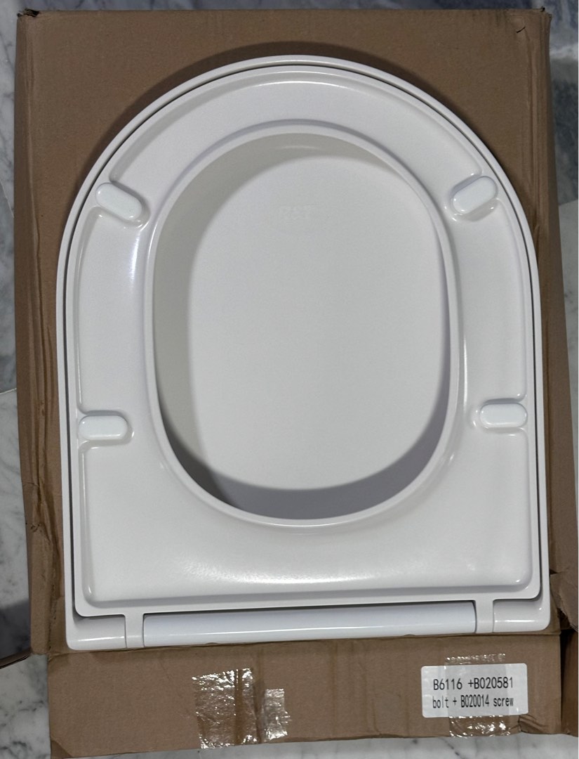 Toilet seat cover (Brand Bacera), Furniture & Home Living, Bathroom