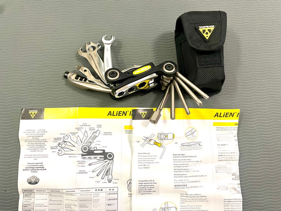 Topeak alien ii shop bike tool