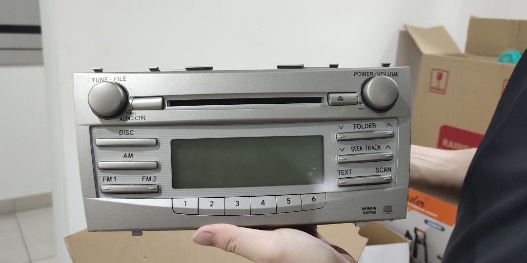2008 camry cd player error 1