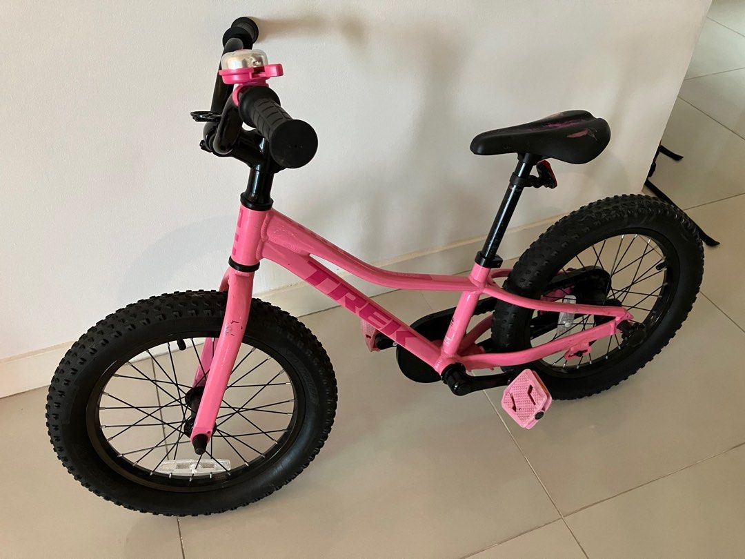 Trek 16 top inch bike pink