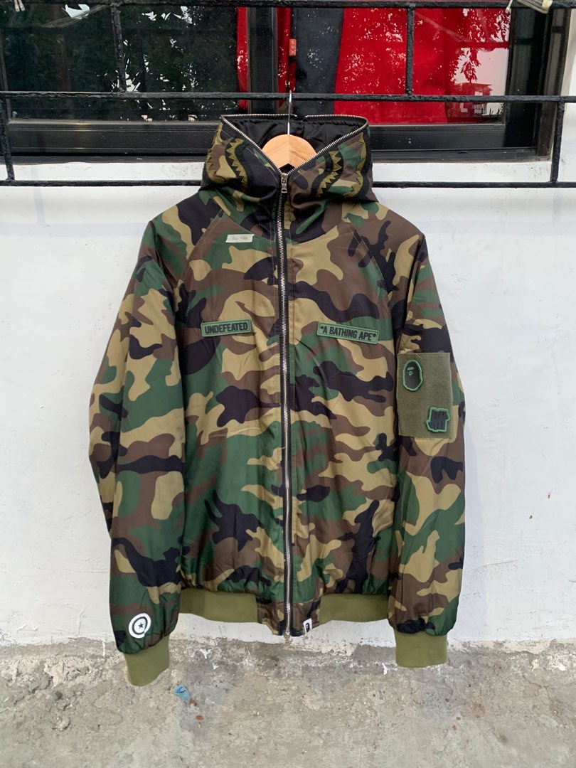 BAPE Undefeated tower Woodland Camo