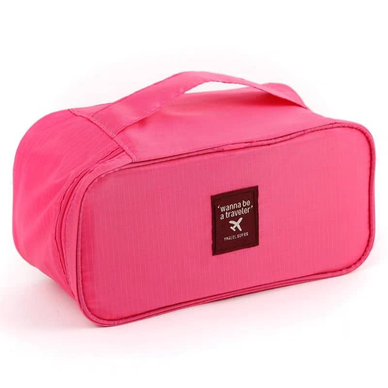 Travel Home Organizer Zip Bag Case Portable Bra Storage Bag Waterproof Bra  and Underwear