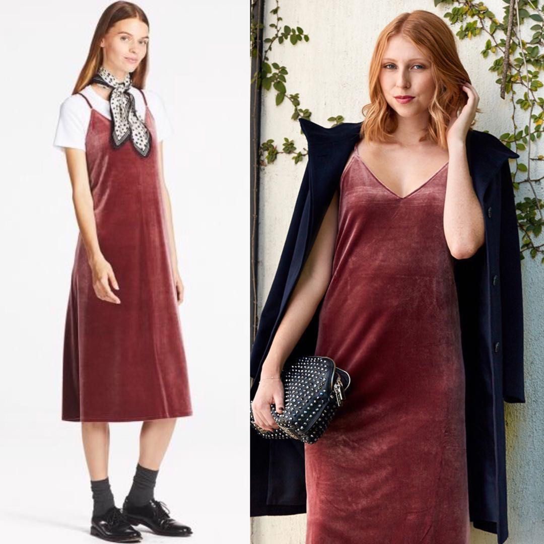 Uniqlo velour dress sales