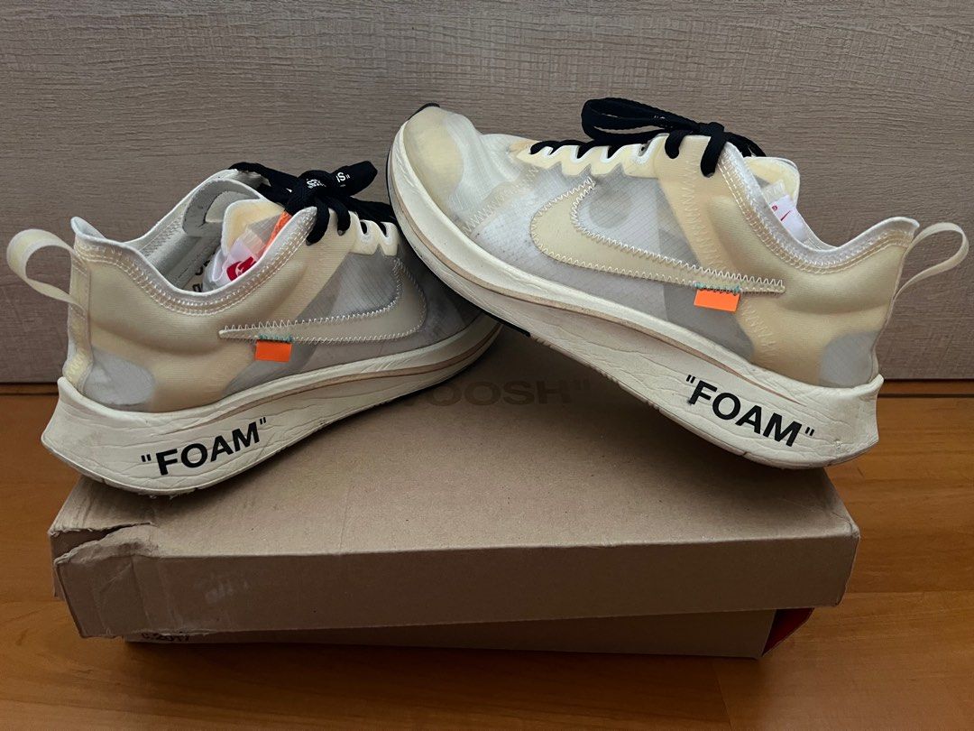 US7.5 Off White x Nike Zoom Fly The Ten Carousell