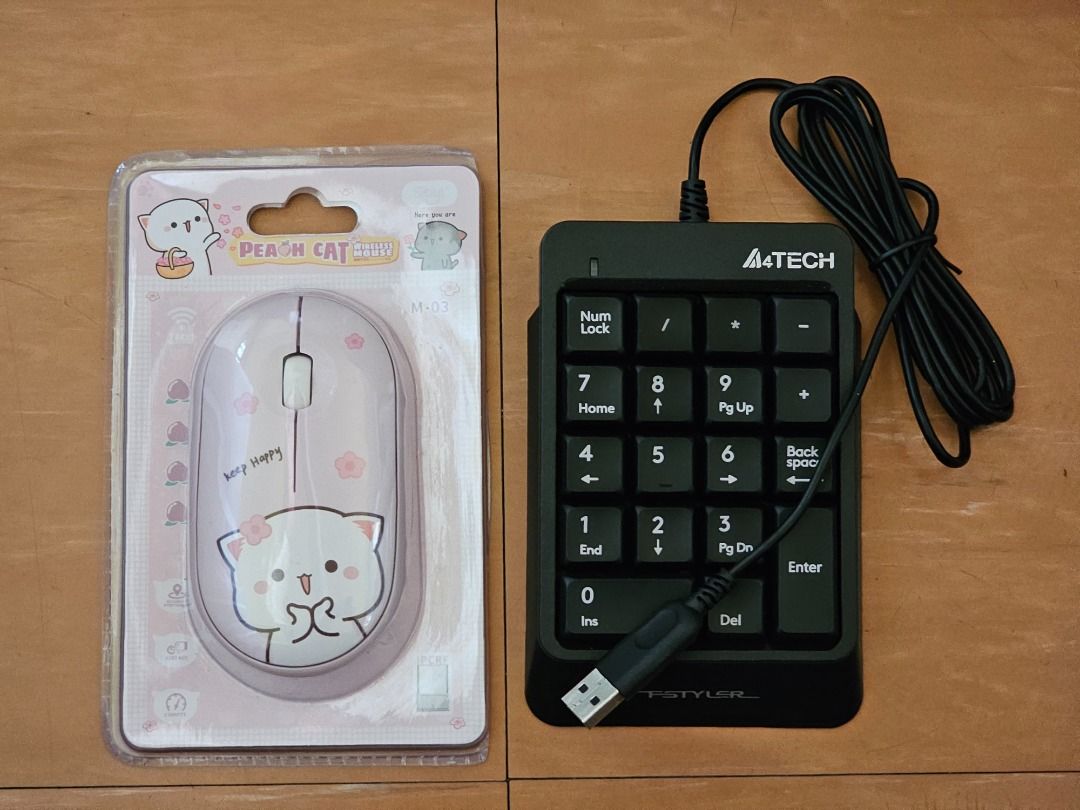 USB numeric Keypad and Wireless Mouse, Computers & Tech, Parts ...