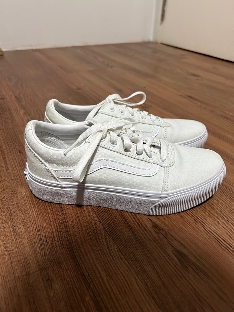 Canvas old skool true white shop