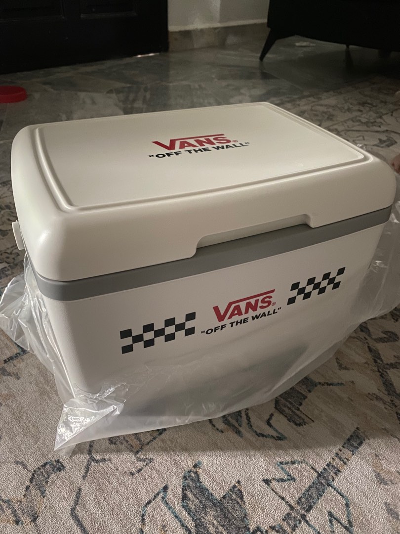 Vans cooler box, Furniture & Home Living, Outdoor Furniture on Carousell