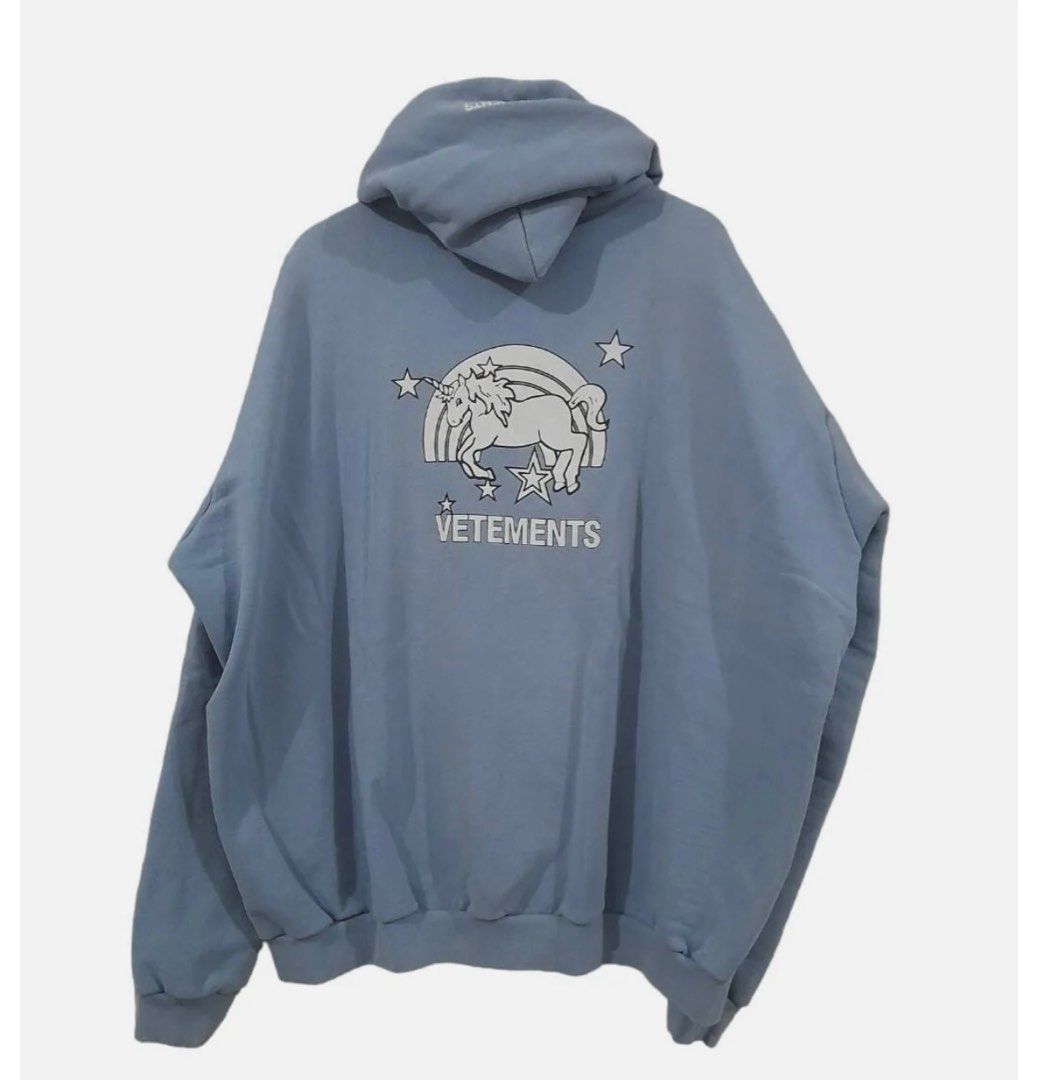 Unicorns and discount rainbows hoodie vetements