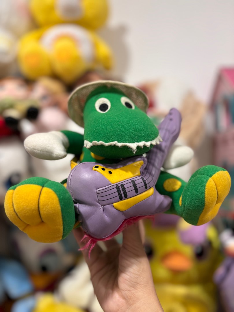 Vintage 1997 The Wiggles Dorothy The Dinosaur Plush Soft Toy