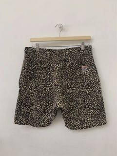 Supreme deals leopard shorts