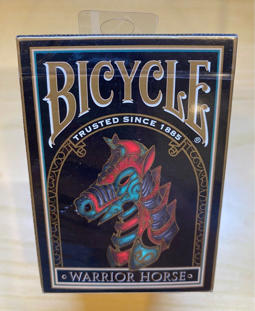 Bicycle warrior horse playing cards online