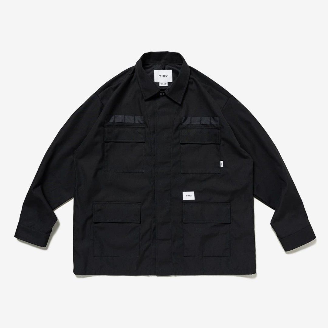 WTAPS JMOD 02 / LS / CTPL. TWILL. PROTECT, 男裝, 上身及套裝, T