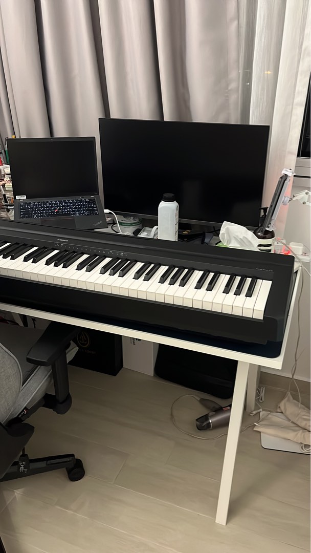 Yamaha P-48B Digital Piano 88 keys, Hobbies & Toys, Music & Media ...