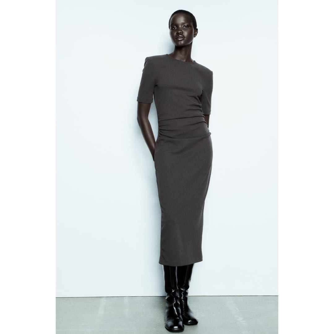 sachin and babi light blue dress Zara Silver maxi dress S – The Wardrobe main image 1