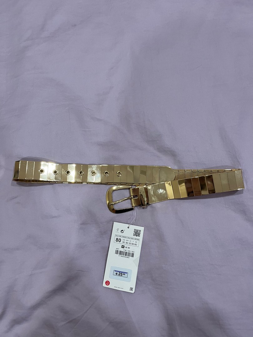 Gold belt hotsell zara