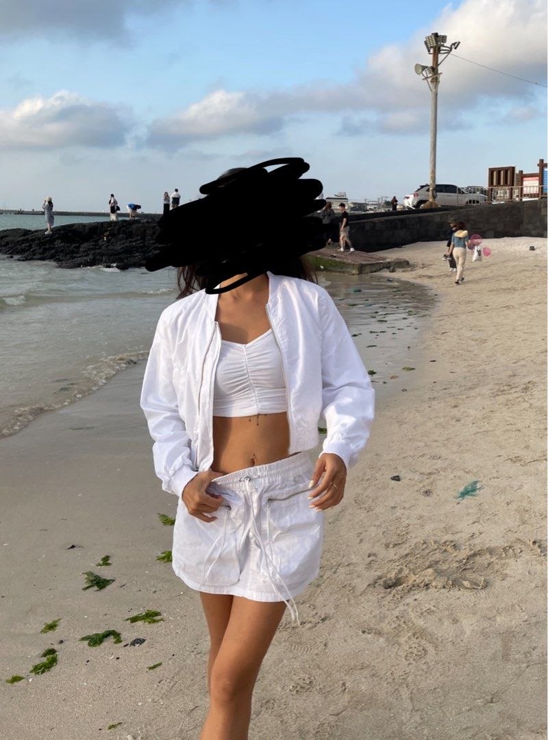 White deals jumper zara