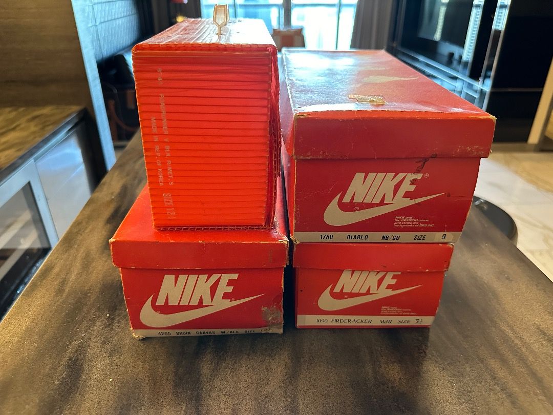 Vintage nike discount shoe box