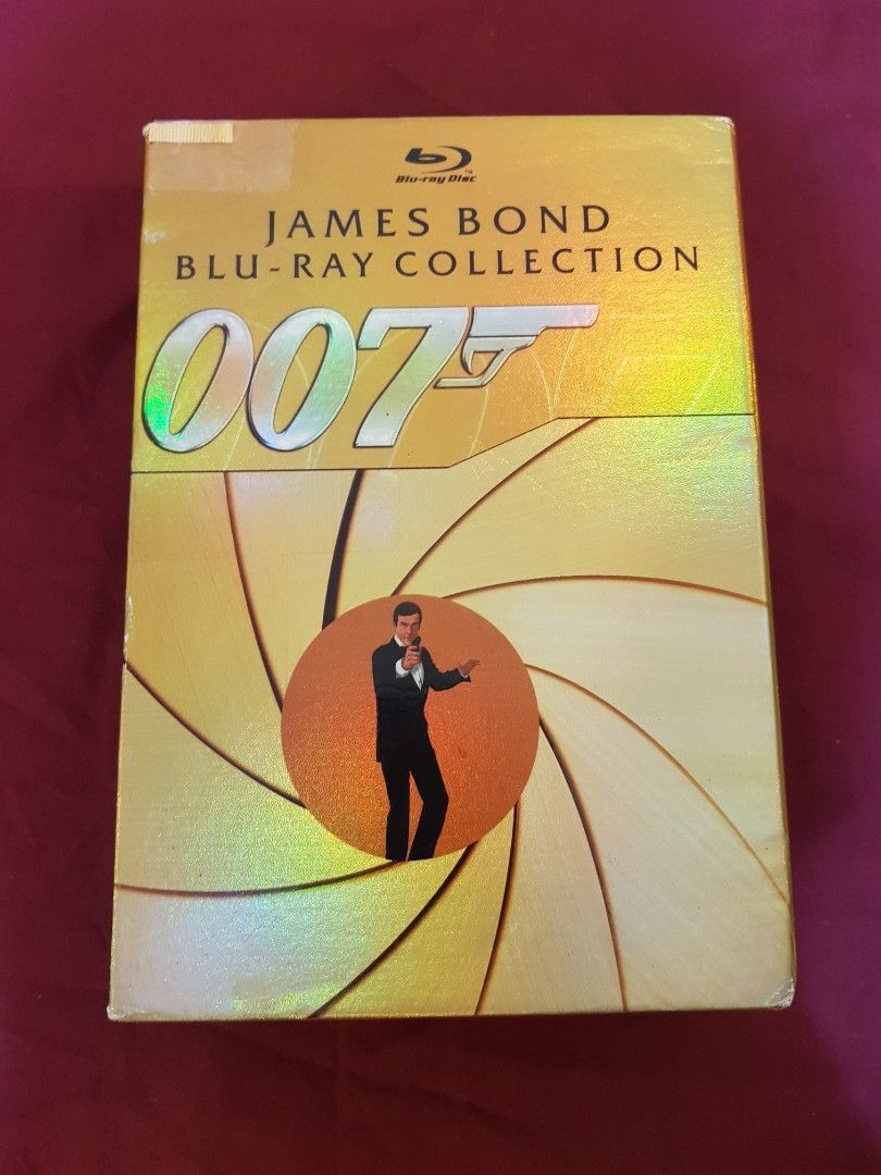 25 Films 007 James Bond BluRay Collection Steelbook Boxset, Hobbies & Toys, Music & Media, CDs