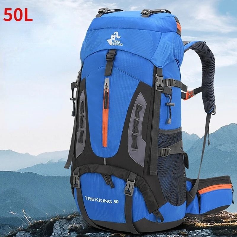50L Man Backpack Sports Travel Backpacks Mountaineering Waterproof