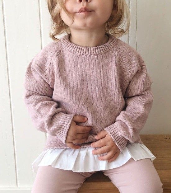 Girl with sweater new arrivals