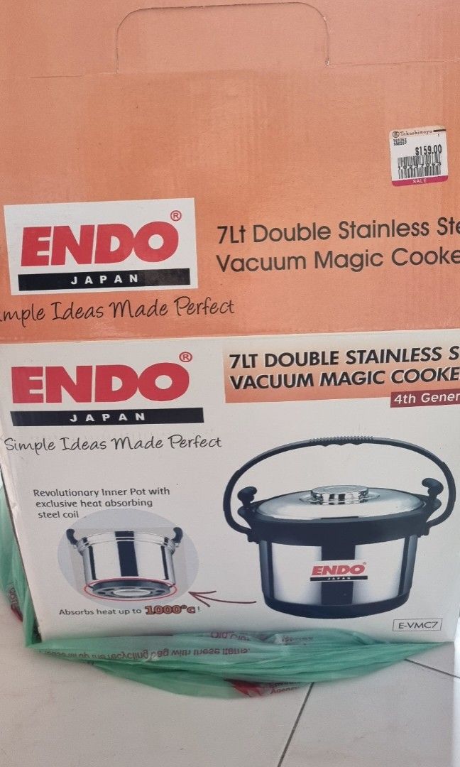 7lt Double stainless steel vacuum magic cooker
