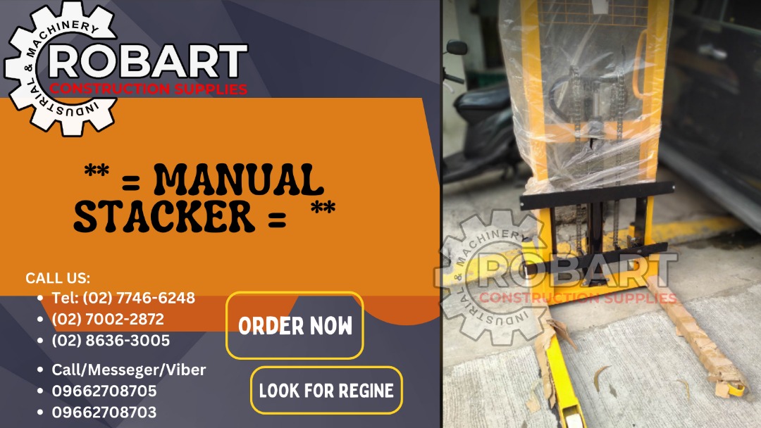 MANUAL STACKER = **, Commercial & Industrial, Construction Tools