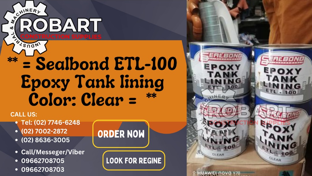 SEALBOND ETL-100 - Sealbond Chemicals Industries Inc.