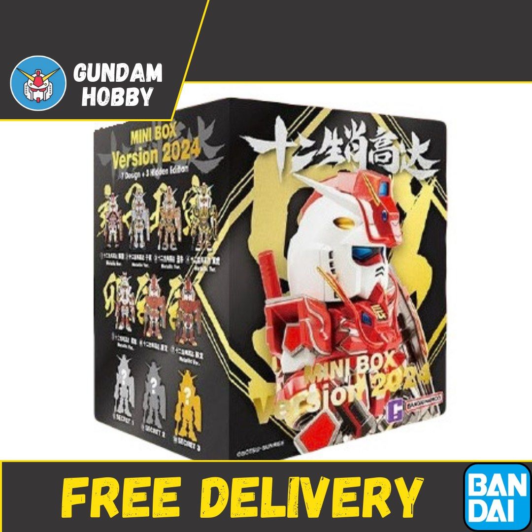 ✅ QMSV Mini Gundam Chinese Zodiac 2024 Version Vol.2 十二生肖高达 ( Box of 1 / Set Of 9 ) - Bandai Namco China Chinese New Year Exclusive POPMART Blind Box Gashapon (Category: Designer & Blind Box Toys) located in Singapore. Submitted by gundamhobby (Listing ID 1277737598, Image 1). Description: QMSV Mini Gundam Chinese Zodiac 2024 Version • Random 1 Pc Blind Box (Secret/ Random) $25 • Full Set 9 Pcs (9 Secret/Random, Guaranteed Secret) $145 ✅ Brand Ne
