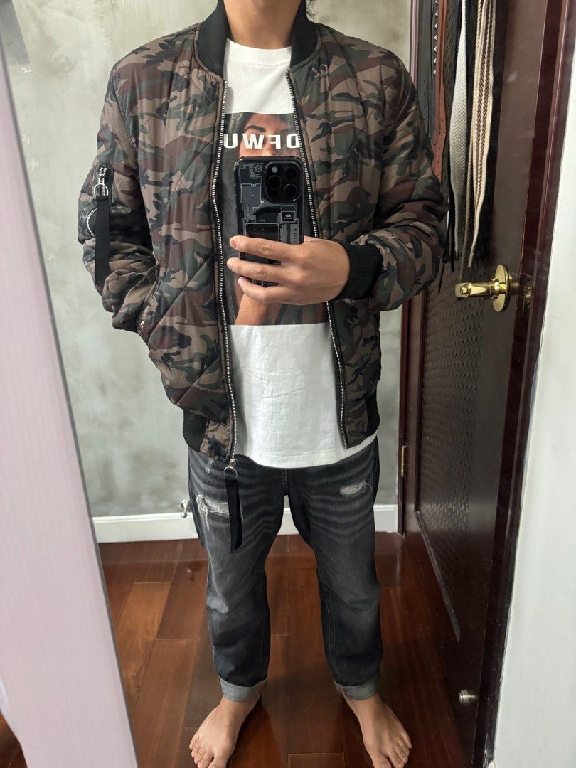 River island ma1 bomber jacket clearance