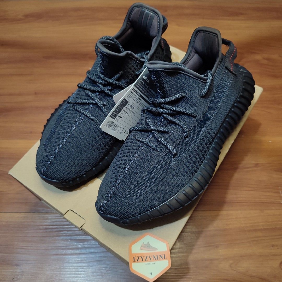 Yezzy black static hotsell