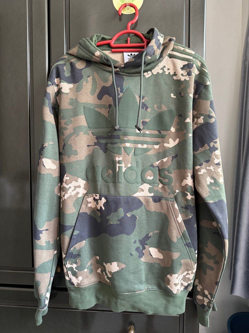 Mens camo adidas hotsell hoodie