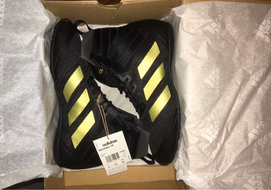 Gold boxing shoes outlet
