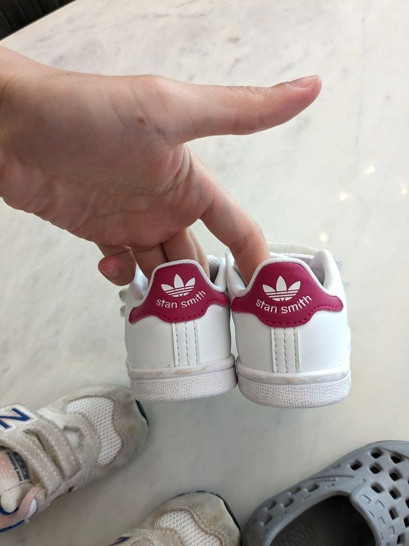 Adidas stan smith toddler pink shop