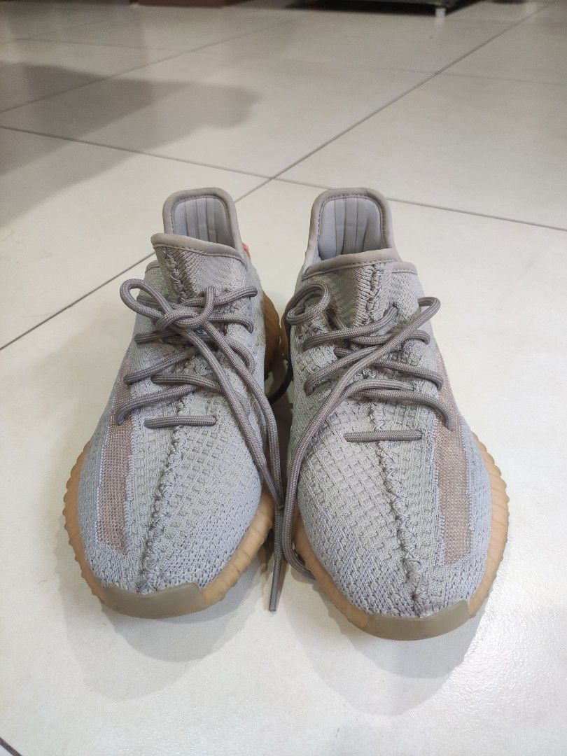 Yeezy 350 v2 grey and orange on sale