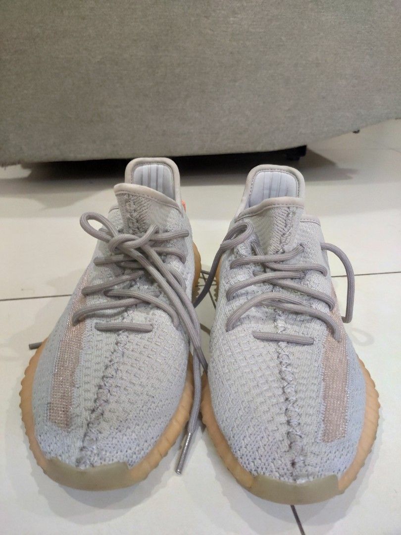 Yeezy 350 v2 grey orange hotsell