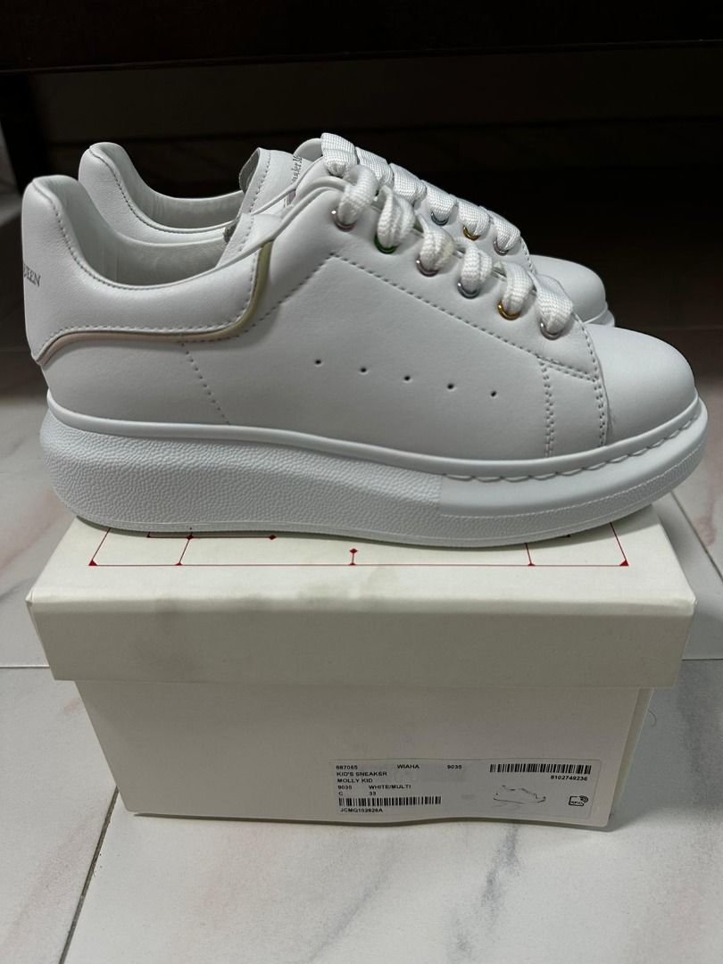 Alexander mcqueen reflective trainers shop