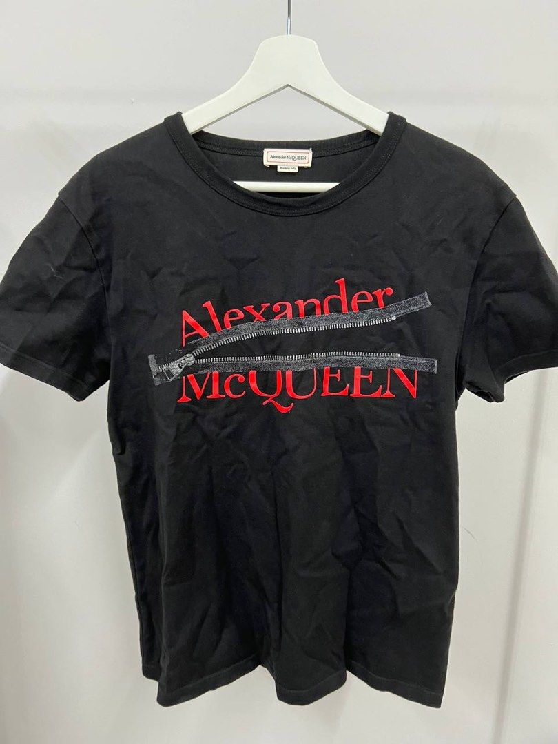 Alexander McQueen T Shirt Men s Fashion Tops Sets Tshirts