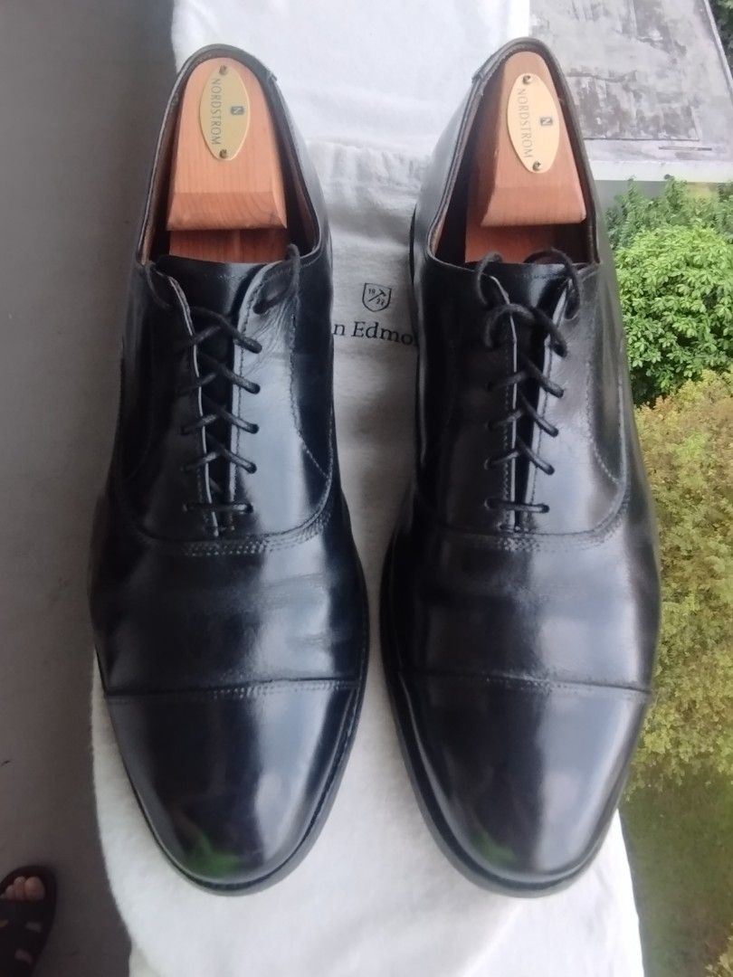 Allen edmonds park avenue black on sale